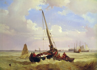 Pescherecci al Largo di Calais da Alexandre T. Francia